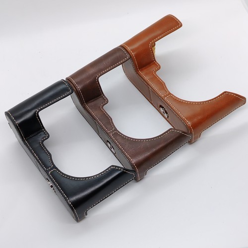 Leather protector half case - leather,