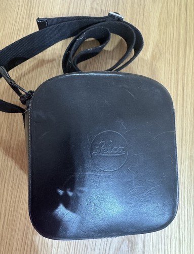 Leica leather camera case - leica,