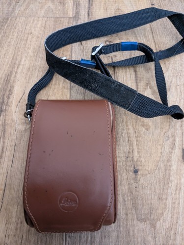 Vintage leica leather case for - leica,