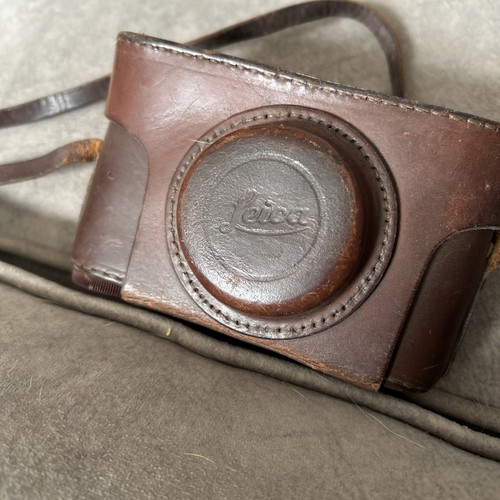 Vintage original leica brown - original,