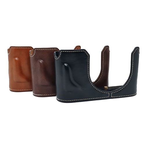 Leather half case for - case,