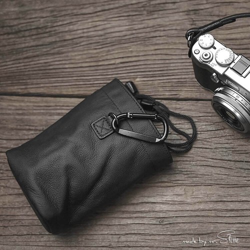 Genuine leather camera - leather, case