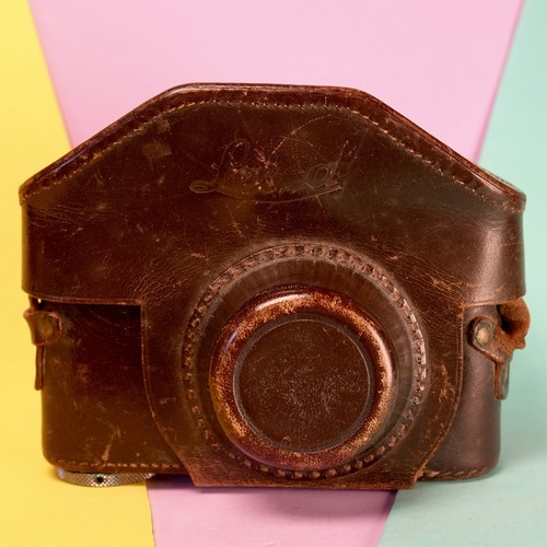 Leica brown leather high - leica,