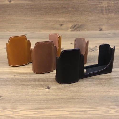 Genuine real leather camera - real,