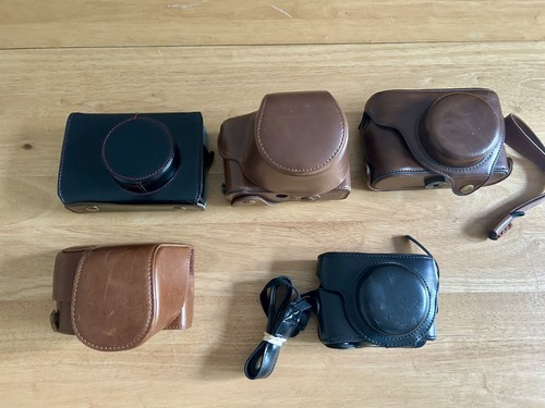 Leather camera cases - leather,
