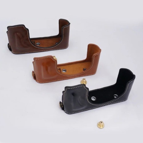 Leather half case - case, for
