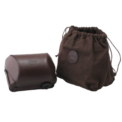 Leica leather case for - leica, 4