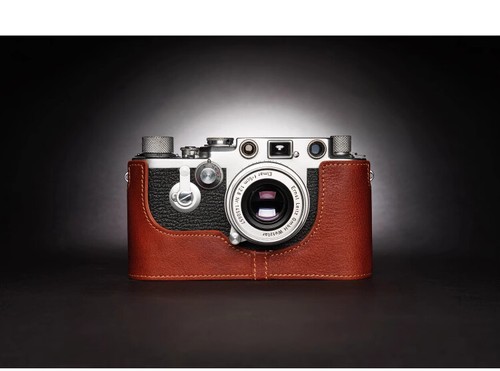 Leather half case for leica - half,